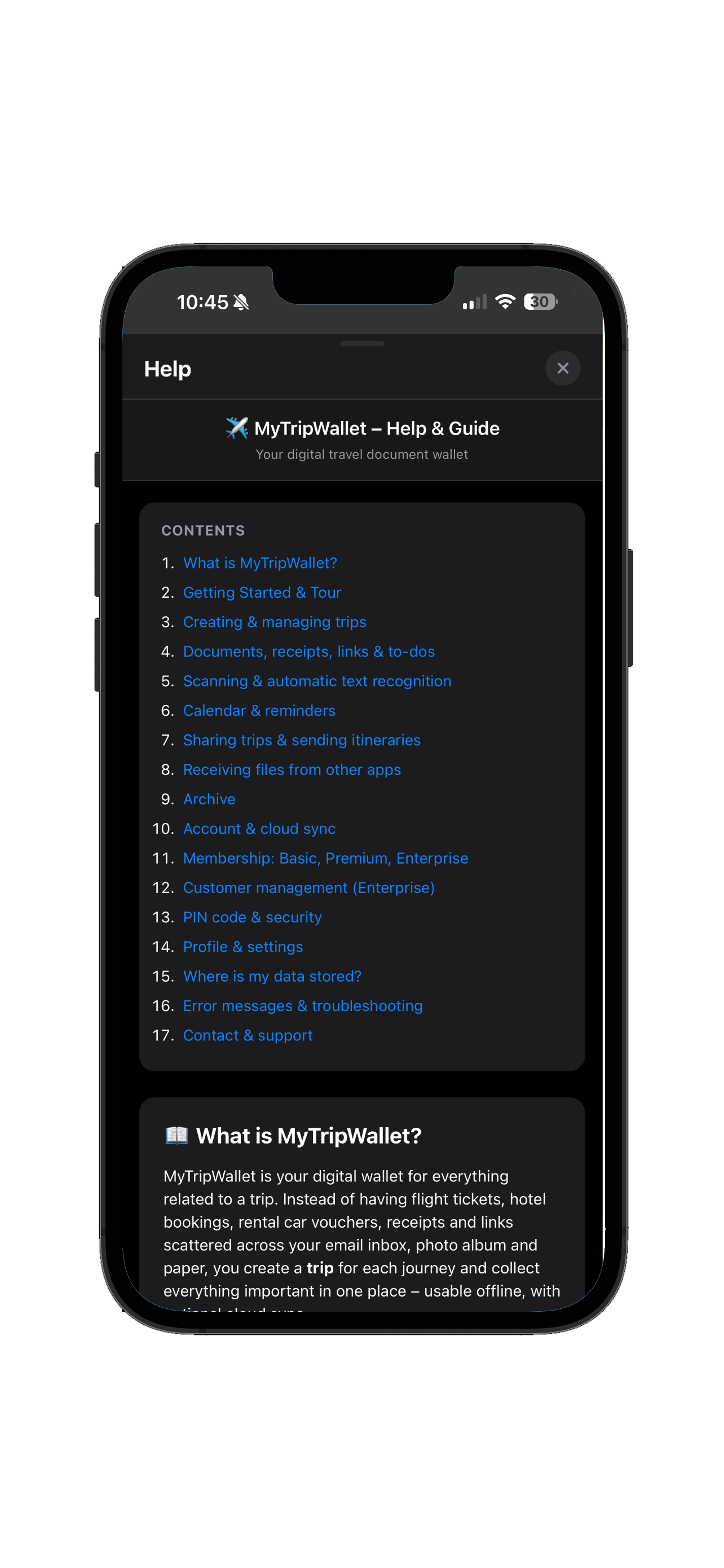 Help & Guide